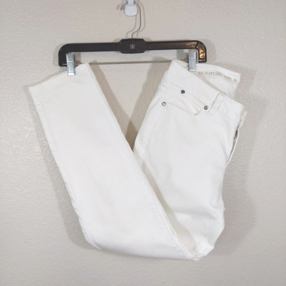 Talbots Denim - 🩵Last Price Drop🩵TALBOTS Womens Signature Ankle White 5 Pocket Jean  Sz 8P